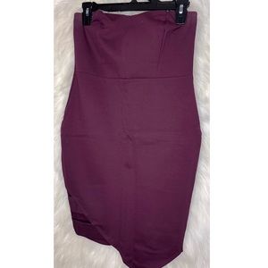 Plum Mini Dress